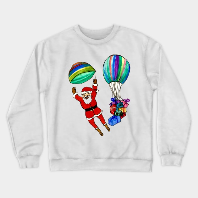 Santa clause 3 Crewneck Sweatshirt by The artist of light in the darkness 